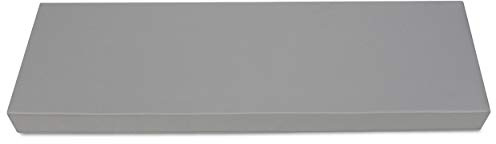 SuperKissen24. Palettenkissen Palettenauflagen Sitzkissen - 120x40 cm - Outdoor und Indoor - grau