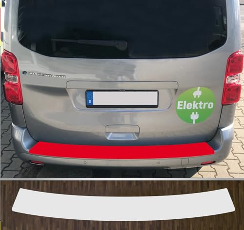passgenau kompatibel mit Citroen e Space Tourer ab 2021 Lackschutzfolie Ladekantenschutz transparent