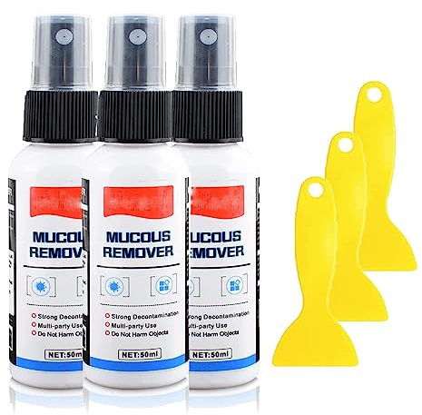 Multifunctional Adhesive Glue Remover, 50ml All Purpose Adhesive Glue Remover, V-Vaxy Mucous Remover, Window Film Adhesive Remover, Quick Sticky Remover Glue Spray (3pcs)
