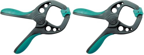 wolfcraft FZ 40 Spring Clamp I 3630000 I Versatile aid for Hobbies and Repair tasks (Pack of 2)