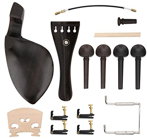 4/4 PARTI VIOLINE VIOLO PERSOTTURA PEGS ENDAGGI EBONY PEGS Tuners Endpin B Kit SoundPost Violin TailPecePeg Tailviolin Bridge4/4 Accessori Violino Strumentazione Mento Riposo è