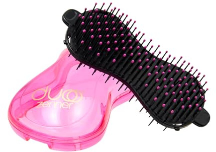 Zenner Lockenbürste – Haarbürste ohne Ziepen & Haarbruch – Sanftes Entwirren & Massage für welliges & lockiges Haar