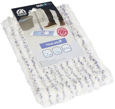 ELEPHANT – Housse de Serpillière Ultra-Absorbante pour un Nettoyage Efficace et Pratique - Le lot de 3