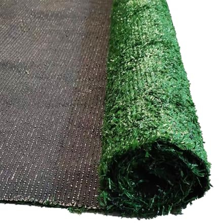 Kunstrasen 100x300cm-20mm Höhe,Rasenteppich,Grasteppich,Rollrasen,Kunststoffrasen,Wasserdurchlässig Uv-Beständig Einfach Zu Reinigen,Für Garten Balkon Terrasse Wintergärten(Grün)