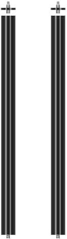 TARION Overhead Kamera Tischstativ Hauptstange Set 2x550mm | Robustes Titanrig Zubehör-Set für Cart Lite Z Tischstativ Verstellbare Halterung Overhead Foto Video