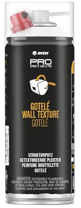 Montana Colors MTN PRO Gotelé Reparador, Blanco - Spray 400ml, El embalaje puede variar