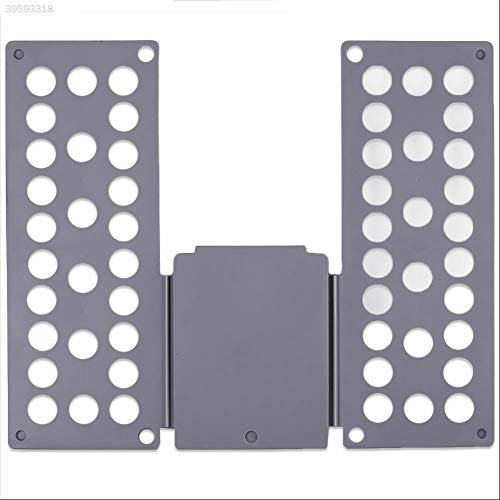 RHP Pullover Hosen Hemden Wäsche Kinder- und Erwachsen-Faltbrett Falthilfe für Wäsche Kleidung T Shirt Falten Zusammenlegen Wäschefaltbrett Hemdenfalter Wäschefalter für Kleidung Aller Art (Grau)