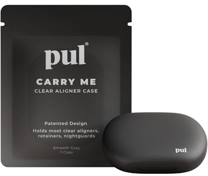 The Pultool PUL Clear Aligner & Retainer Case | Vented, Compact Dental Storage Box for Invisalign & Retainers | BPA-Free & Travel-Friendly Design