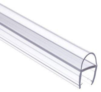 Kristhal Balgdichtung, Ballondichtung, Streifdichtung, Glasdicke 8 mm, für Duschtür mit 7-8 mm Ballon (kleiner Spalt) - Art.Nr. 007 1 Stück