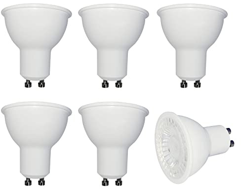 Provance 6er Set LED Reflektor GU10 4W 4 Watt ersetzt 35 Watt 280 Lumen 6500 Kelvin Leuchtmittel Glühlampe Glühbirne