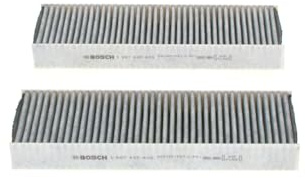 BOSCH Filter, Innenraumluft 1987435608 | Kompatibel mit: CITROËN C4 III, C4 X, DS 3 / 3 CROSSBACK, OPEL CORSA F, CORSA F Kasten/Schrägheck, MOKKA, PEUGEOT 2008 II