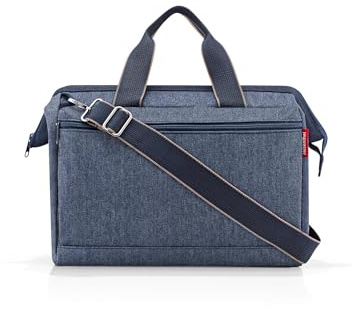 reisenthel Allrounder S Pocket Herringbone Dark Blue, blau, Talla única, handgepäck