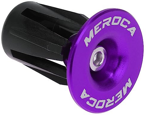 Toddmomy 1 Paar Lenker Endstopfen Fahrrad Endkappen Bar Endstopfen Fahrrad Grip Lenkerendkappe Lenkerenden Für Rennräder Straßengriffkappe Griffigkeit Mountainbike Violett