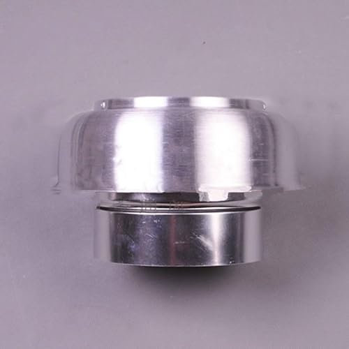 Wetterfeste Pilz-Luft-Entlüftungsdach-Entlüftungskappe-Abdeckung 5 / 6 Kaminkappen abdecken Aluminium-selbstfarbige Kieselöffnungsöffnungsöffnungen Dachhaube-Auspuff(6 Inch)