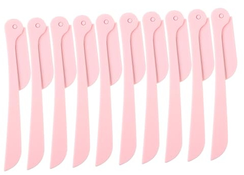 FRCOLOR 10 Pz Pieghevole Sopracciglio Trimmer Donne Rasoi Sopracciglio Strumento Di Rifinitura Pinzette Per Sopracciglia Per Le Donne Rasoio Per Sopracciglia Baffi Trimmer Shaper Per