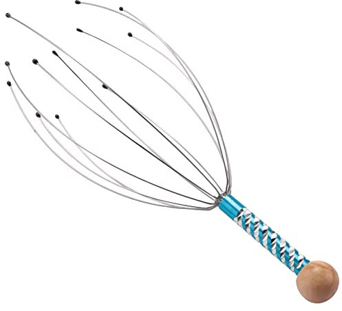 Duontyye Head Massage Spider Head Masseur for Relaxation Therapy and Stress Relief
