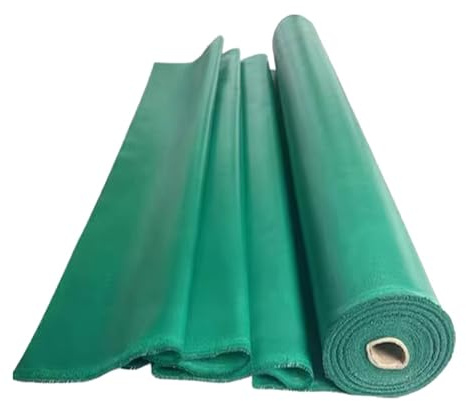 Rygcrud Welding Blanket Roll, 0.5mm Flame Retardant Tarpaulin Waterproof Fireproof Sun Protection, Covered Equipments, Ship, Car, Roof(1.5X30m)