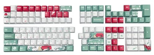 Sea Russian Keycaps OEM-Tastenkappen-Set für MX-Switches 61/64/68/75/87/98/104/108 Tastaturen