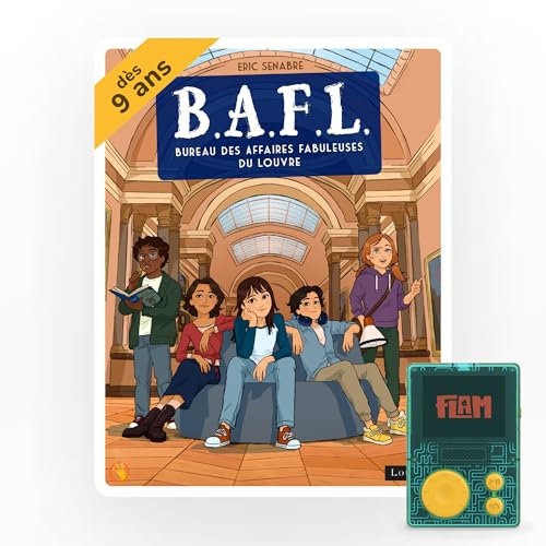 Lunii- Caja Le Bureau Des affaires Fabulous du Louvre - Audiolibro Interactivo Desde 9 años para Escuchar en FLAM (3760361141633)