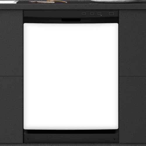 Mexpekil Copertura magnetica per lavastoviglie, motivo stelle di agrifoglio dorato, copertura magnetica per lavastoviglie, decorazione artistica da cucina