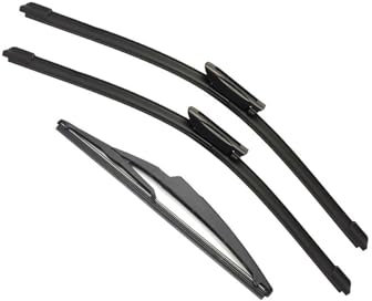 Scheibenwischerblätter Für Renaultes Für Captur Kaptur 2013 2014 2015 2016 3PCS Auto Wischer Vorne Hinten Scheibenwischer Doppel Gummi auto Zubehör(3PCS)