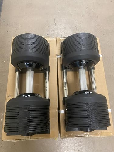 2 x coppia di manubri regolabili da 32 kg (incrementi da 1 kg)