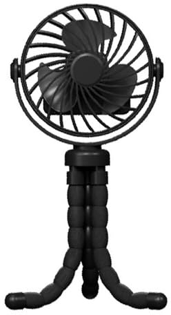 Cutiolly Ventilador para Cochecito,Ventilador Carrito Bebe,Portatil Carro Bebe,Mini Portable Stroller Fan,para Cochecito,Oficina,Camping al Aire Libre