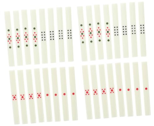 Parliky Bastoncini Segnapunti Mahjong in Plastica Beige 88 Pezzi
