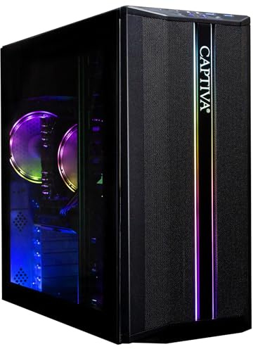 Captiva PC Advanced Gaming R92-750 | AMD Ryzen 5 5600 | 16GB DDR4 RAM | NVIDIA GeForce RTX 5060 8GB | 500 GB SSD | ohne OS
