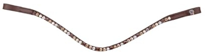 WALDHAUSEN Stirnband X-Line Glam, braun, braun/Gold/beige/Silber, PON