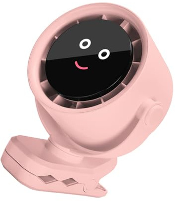 AMISENK Ufficio Desktop Ciclo Ventilatore USB Ricarica Display Digitale Ad Alta Velocità Desktop Grandi Angoli Display Digitale Per Camera Da Letto Viaggio