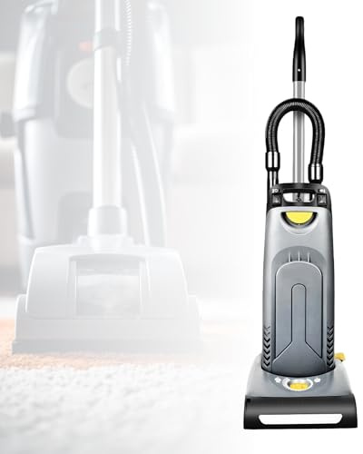 Esta aspiradora vertical es adecuada para alfombras y suelos de parquet; esta aspiradora de superficies multifuncional tiene un diámetro de trabajo de 24 mm, cubriendo fácilmente grandes áreas.
