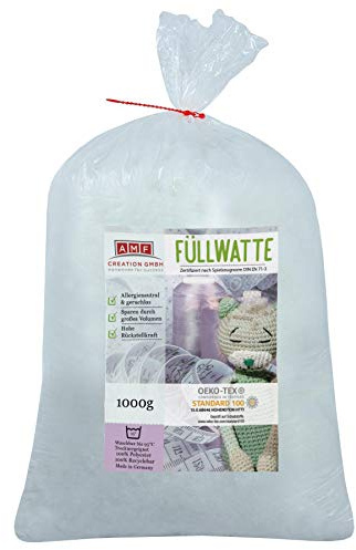 AMF Life Bastelwatte, Wolkendecke, Cloud Cover, Standard 100 by Oeko-TEX®, 1kg