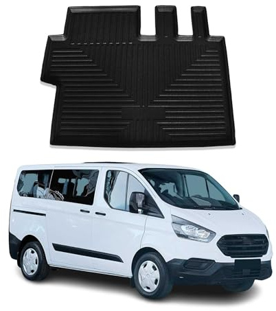 OMAC Kofferraumwanne Laderaumwanne kompatibel mit Ford Tourneo Custom 2013-2024 L2 Langer Gummi