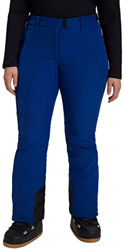 Ulla Popken, Damen, große Größen, Softshellhose, wasserabweisend, Fleecefutter, Schneefang