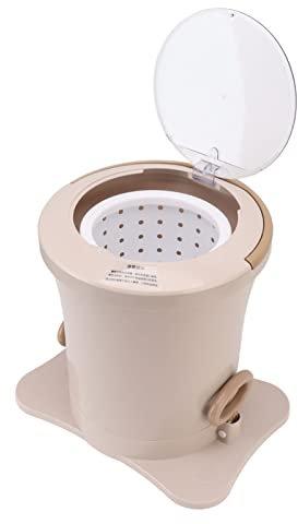 buhb Mini Déshydrateur Portable, sans électricité, Léger, Grande capacité Mini Petit Déshydrateur pour Dortoir en Déplacement (Abricot)