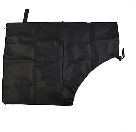 Emiif Sac d'aspirateur Universel pour souffleur de Feuilles - Sac de Rangement de Rechange avec Fermeture éclair - pour aspirateur de Jardin, Noir