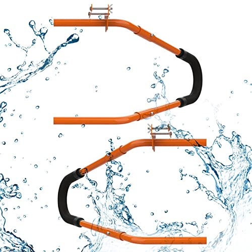 Stabilizzatore per Scala, Supporto per Scala da Parete, Attacco per Scala per per Scale da Tetto, scaletta di Estensione con Gancio per Tetto