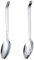 Servierlöffel groß, servierlöffel edelstahl groß Langer Griff servierlöffel mit schlitz großer löffel Servierlöffel rührlöffel Für Parteien Küche (2 Pcs) 27.6 * 5.8cm