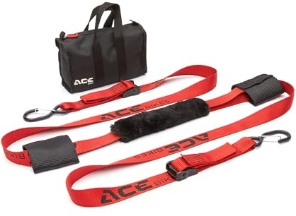 Kit de sangles de serrage Acebikes Buckle Up pour transport de moto