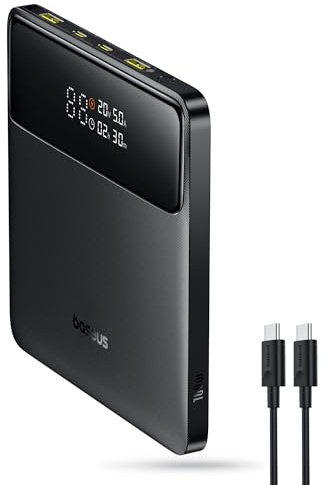 Baseus H1 Power Bank Portátiles Con Carga Rápida Con Pantalla Digital 20.000 mAh 100 W