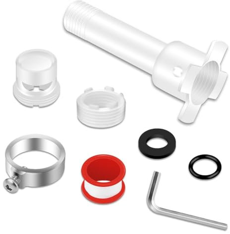 Bnnlqpsttg - Adaptador de boquilla de bañera, kit de reparación para divisor de caño de bañera, adaptador de boquilla de bañera, kit de reparación para divisor de bañera