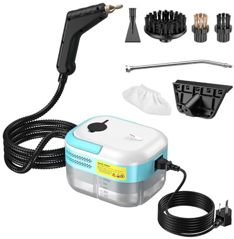 Toplionace Nettoyeur Vapeur Haute Pression avec Réservoir de 1200ML - Nettoyeur Vapeur Portable 1200W pour Cuisine et Intérieur de Voiture