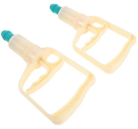 GANAZONO 2pcs Goat Hand Milker Manual Pump Portable Milk Extractor for Farm Use Ergonomic Comfortable Grip Wear-resistant Vacuum Milking Machine Parts Compatible with Sheep Cow