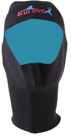 QUILSTM Comodidad con Capucha de Buceo de Neopreno de 1 mm para Hombres y Mujeres. Costuras Planas para Mayor Comodidad. Gorro de Neopreno para Buceo.
