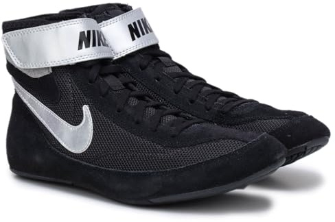 Nike Speed Sweep VII - Zapatos de lucha libre para hombre, talla 11, Negro/Blanco Negro, 40.5 EU