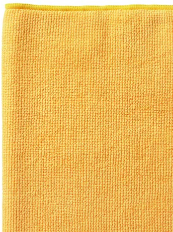 WYPALL* Reinigungstuch, Mikrofaser, 40 x 40 cm, gelb (6 Stück), Sie erhalten 1 Packung á 6 Stück
