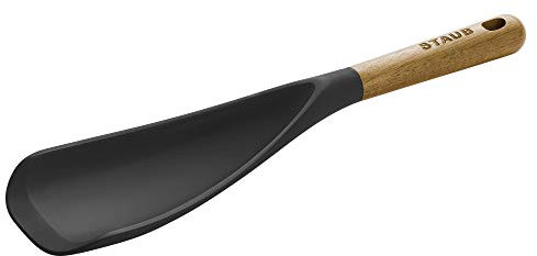 STAUB 40503-105 Doppelbett Kochlöffel, Silikon, Mattes Schwarz