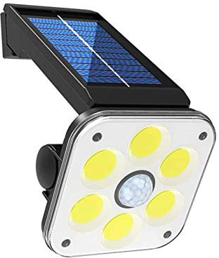 Luces inducción para Exteriores, Luces Pared, Impermeables, para jardín, Vallas jardín, Puerta Delantera, Patio, Garaje, etc