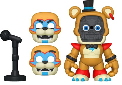Funko Five Nights at Freddy's (FNAF) Snap: RR - Glamrock Freddy Fazbear - Vinyl-Sammelfigur - Geschenkidee - Offizielle Handelswaren - Spielzeug Für Kinder und Erwachsene - Video Games Fans